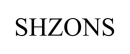 SHZONS trademark