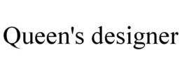 QUEEN'S DESIGNER trademark