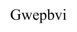 GWEPBVI trademark