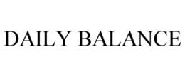 DAILY BALANCE trademark