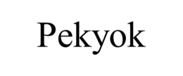 PEKYOK trademark