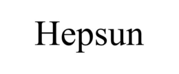 HEPSUN trademark