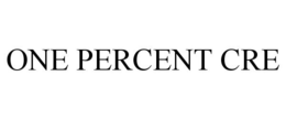 ONE PERCENT CRE trademark