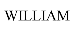 WILLIAM trademark