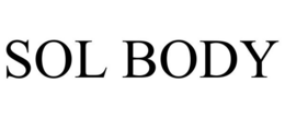 SOL BODY trademark