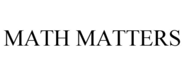 MATH MATTERS trademark