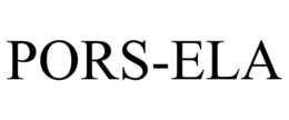 PORS-ELA trademark