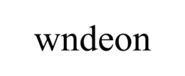 WNDEON trademark