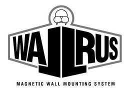 WALLRUS MAGNETIC WALL MOUNTING SYSTEM trademark