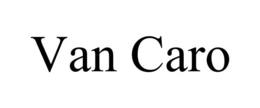 VAN CARO trademark