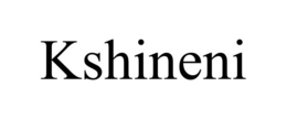 KSHINENI trademark