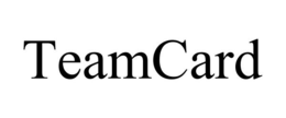 TEAMCARD trademark