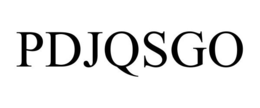 PDJQSGO trademark