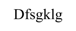 DFSGKLG trademark