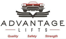 ADVANTAGE LIFTS QUALITY SAFETY STRENGTH V trademark