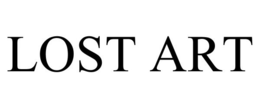 LOST ART trademark