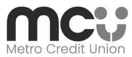 MCU METRO CREDIT UNION trademark