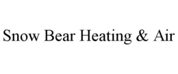 SNOW BEAR HEATING & AIR trademark
