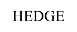 HEDGE trademark