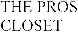 THE PROS CLOSET trademark