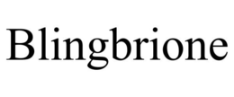 BLINGBRIONE trademark