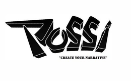 POSSI "CREATE YOUR NARRATIVE" trademark