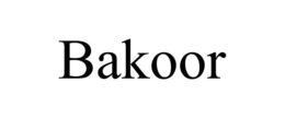 BAKOOR trademark