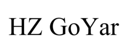 HZ GOYAR trademark