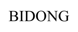 BIDONG trademark