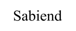 SABIEND trademark
