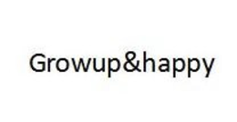 GROWUP&HAPPY trademark