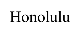 HONOLULU trademark