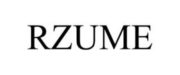 RZUME trademark