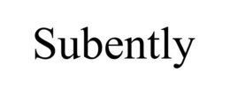 SUBENTLY trademark