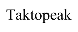 TAKTOPEAK trademark