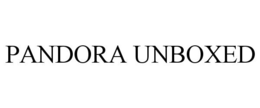 PANDORA UNBOXED trademark
