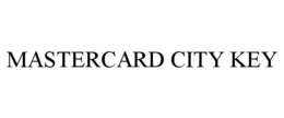 MASTERCARD CITY KEY trademark