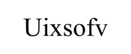 UIXSOFV trademark