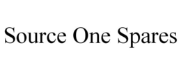 SOURCE ONE SPARES trademark