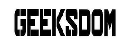 GEEKSDOM trademark