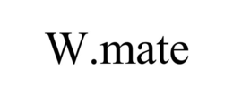 W.MATE trademark