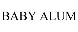 BABY ALUM trademark