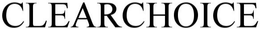 CLEARCHOICE trademark