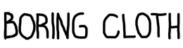 BORING CLOTH. trademark