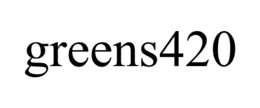 GREENS420 trademark
