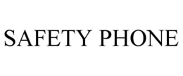 SAFETY PHONE trademark