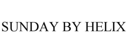 SUNDAY BY HELIX trademark