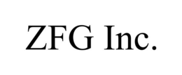 ZFG INC. trademark