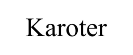 KAROTER trademark