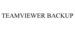TEAMVIEWER BACKUP trademark